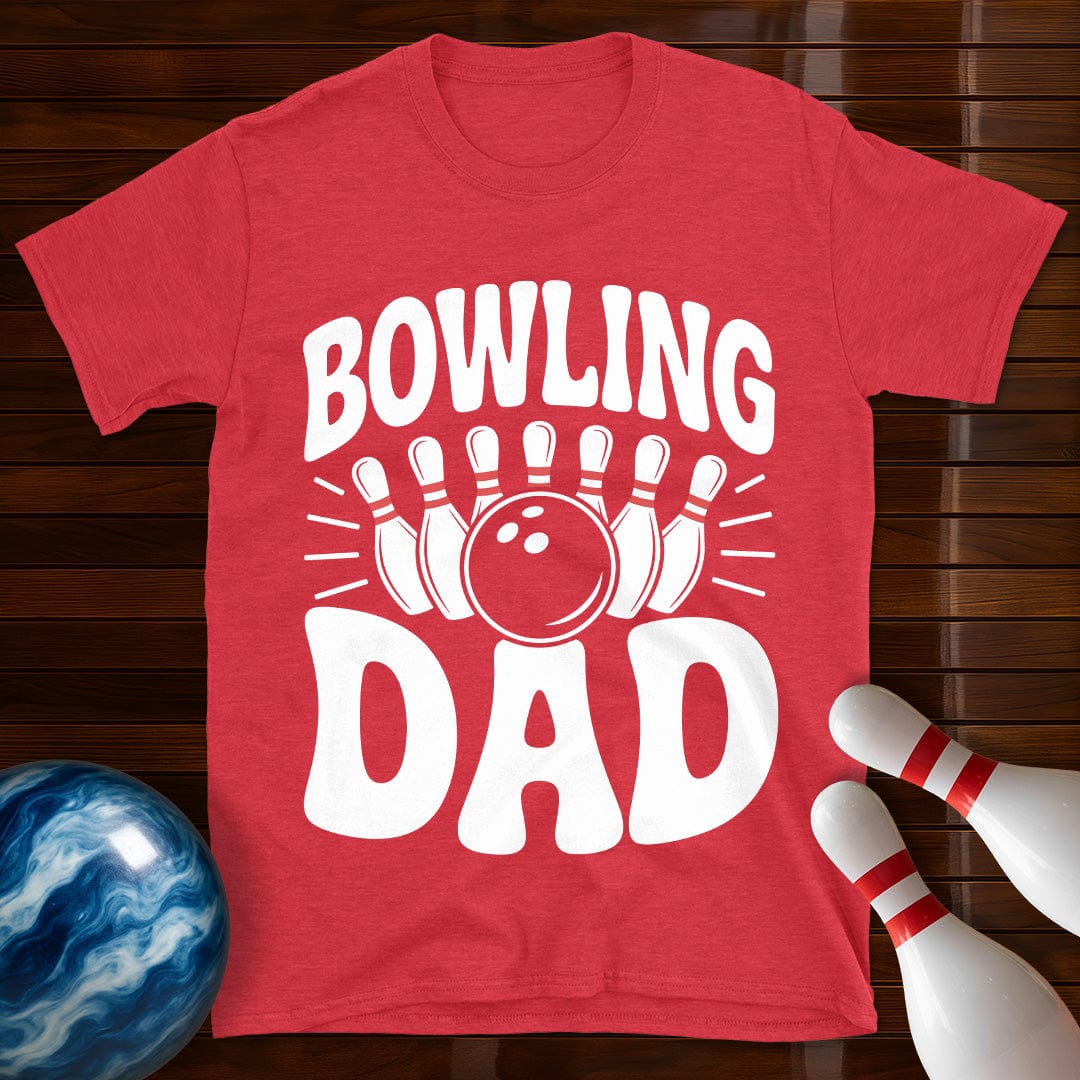 Bowling Dad Retro T-Shirt