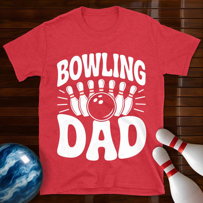 Bowling Dad Retro T-Shirt