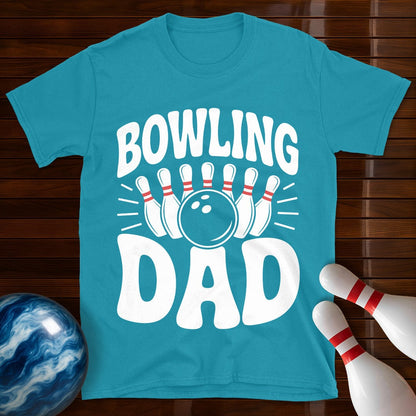 Bowling Dad Retro T-Shirt