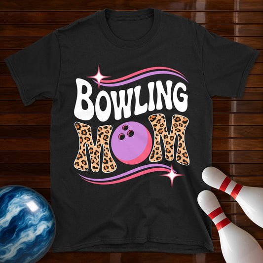 Bowling Mom Retro T-Shirt