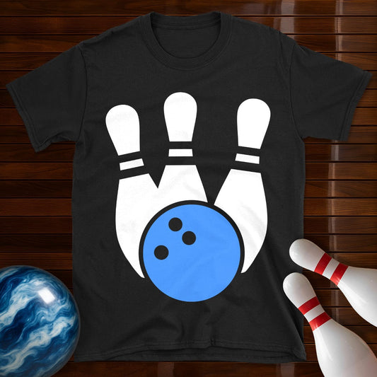 Bowling Pins And Ball T-Shirt