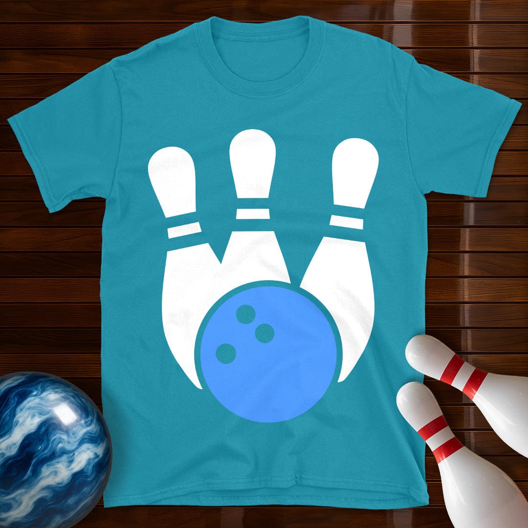Bowling Pins And Ball T-Shirt