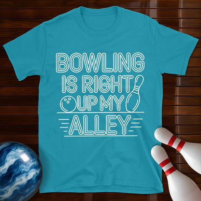 Bowling is Right up my Alley Retro T-Shirt