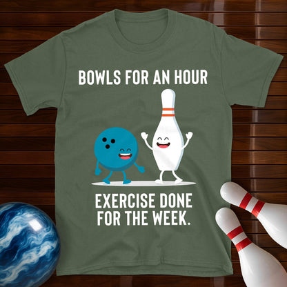 Funny Bowls For And Hour T-Shirt
