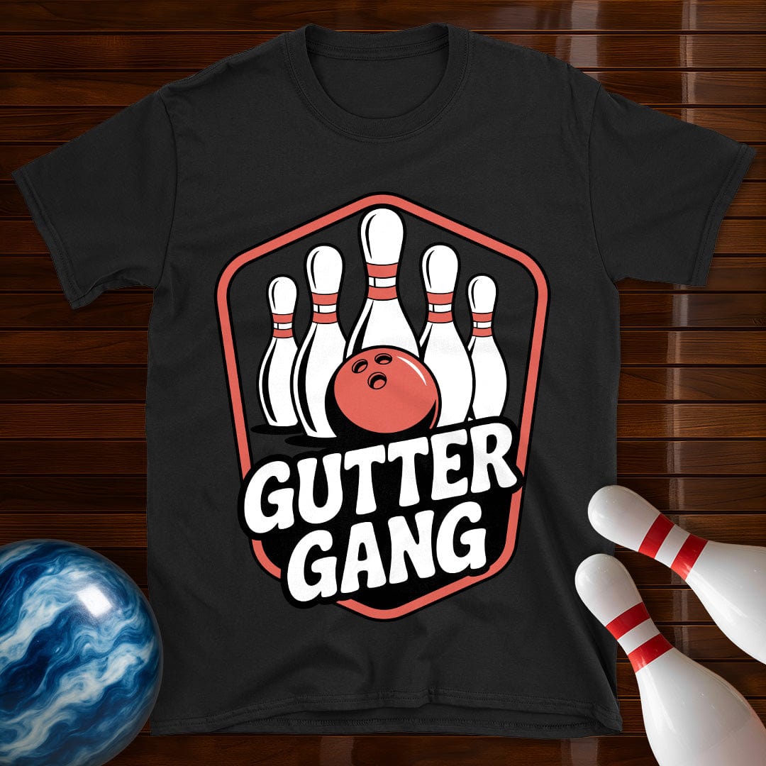 Gutter Gang Bowling Team T-Shirt