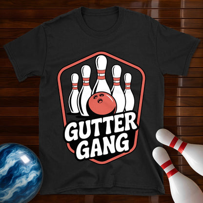 Gutter Gang Bowling Team T-Shirt