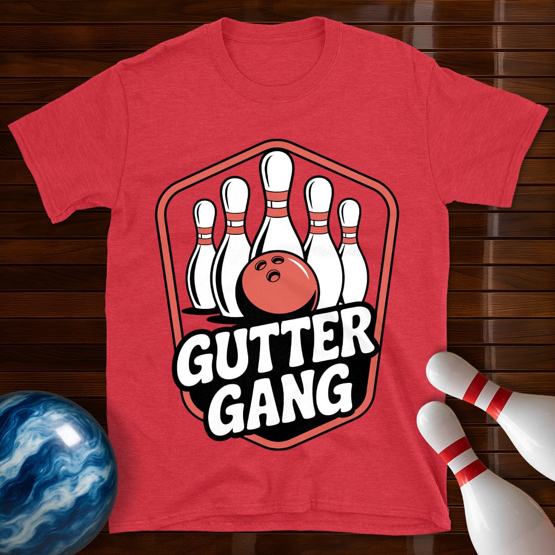 Gutter Gang Bowling Team T-Shirt