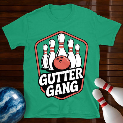 Gutter Gang Bowling Team T-Shirt