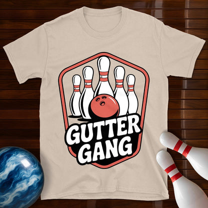 Gutter Gang Bowling Team T-Shirt