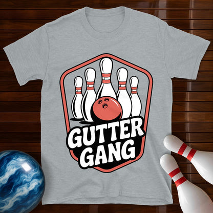 Gutter Gang Bowling Team T-Shirt