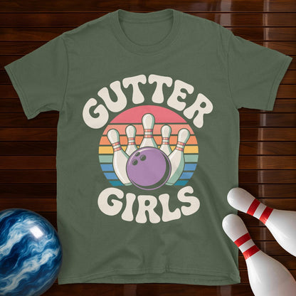 Gutter Girls Retro Bowling Shirt