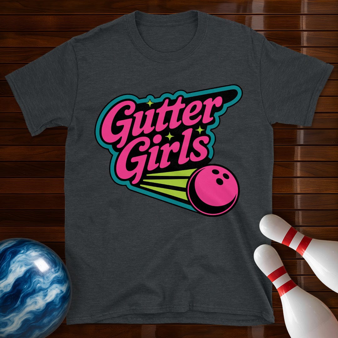 Gutter Girls Retro Bowling Tee