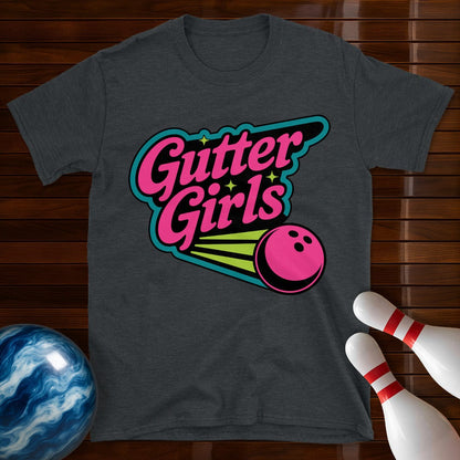 Gutter Girls Retro Bowling Tee