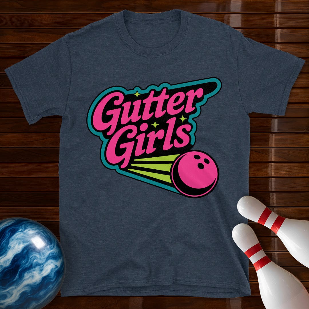 Gutter Girls Retro Bowling Tee