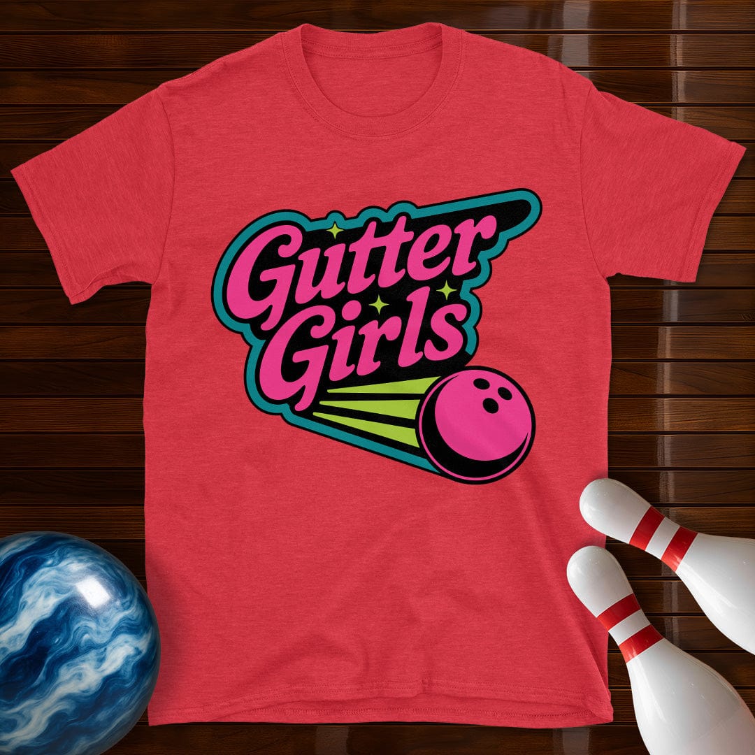 Gutter Girls Retro Bowling Tee