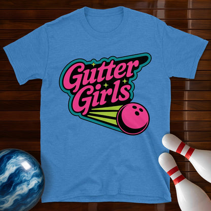Gutter Girls Retro Bowling Tee