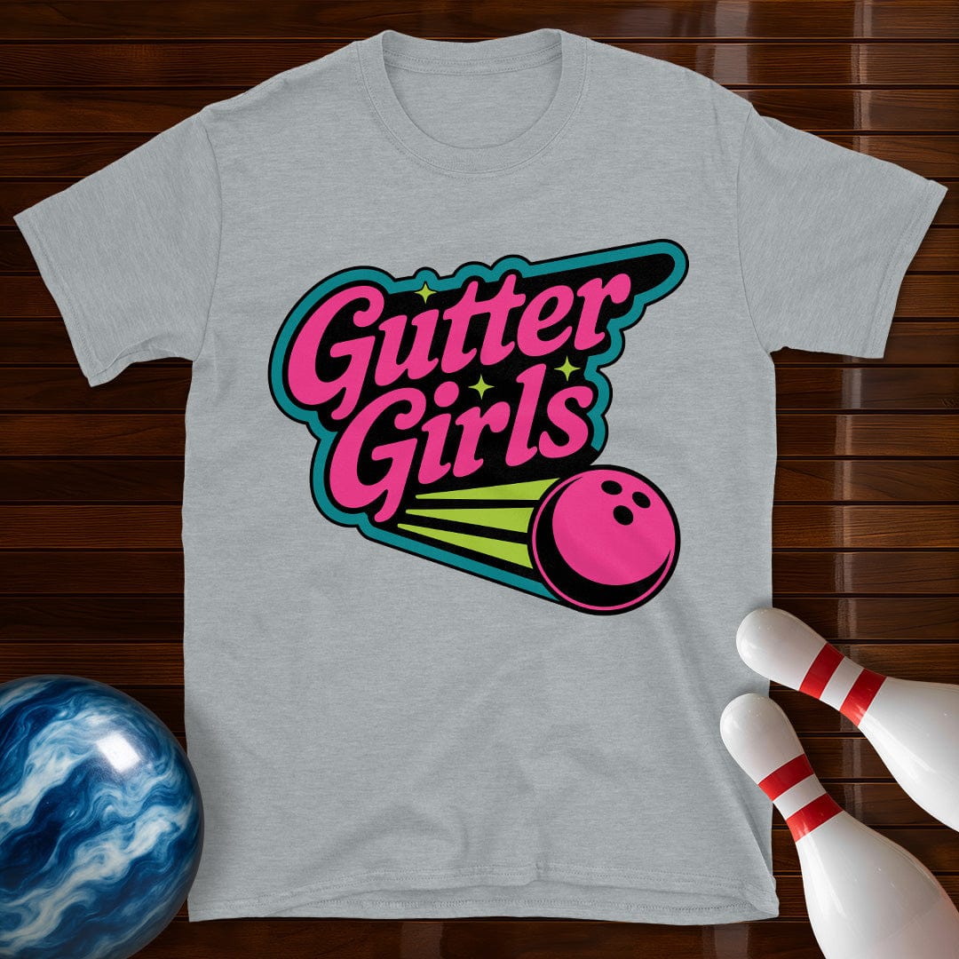 Gutter Girls Retro Bowling Tee