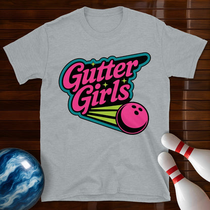 Gutter Girls Retro Bowling Tee