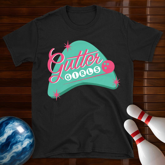 Gutter Girls Vintage Bowling T-Shirt
