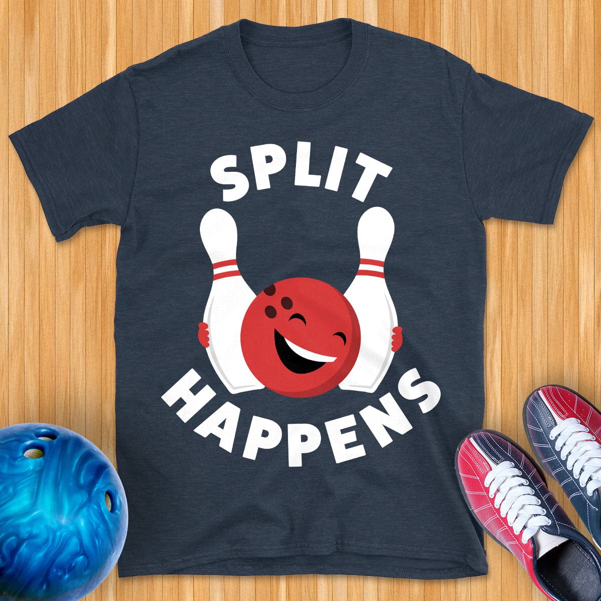 Split Happens Bowling T-Shirt