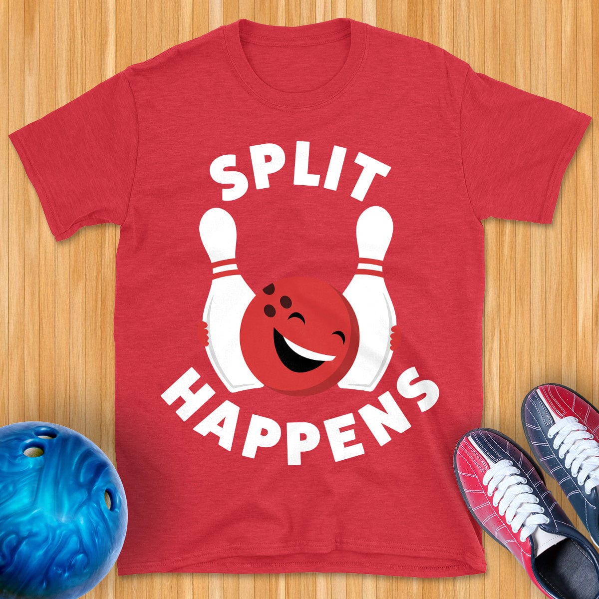 Split Happens Bowling T-Shirt