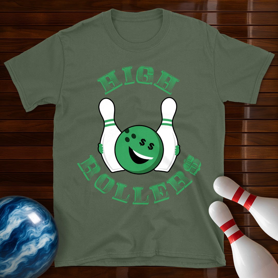 High Rollers Bowling T-Shirt