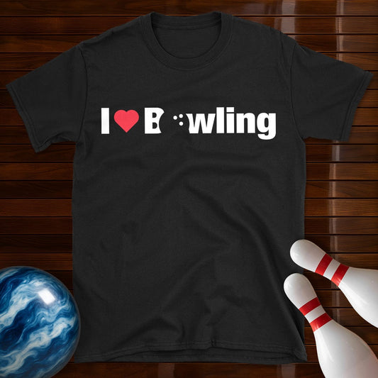 I Love Bowling T-Shirt