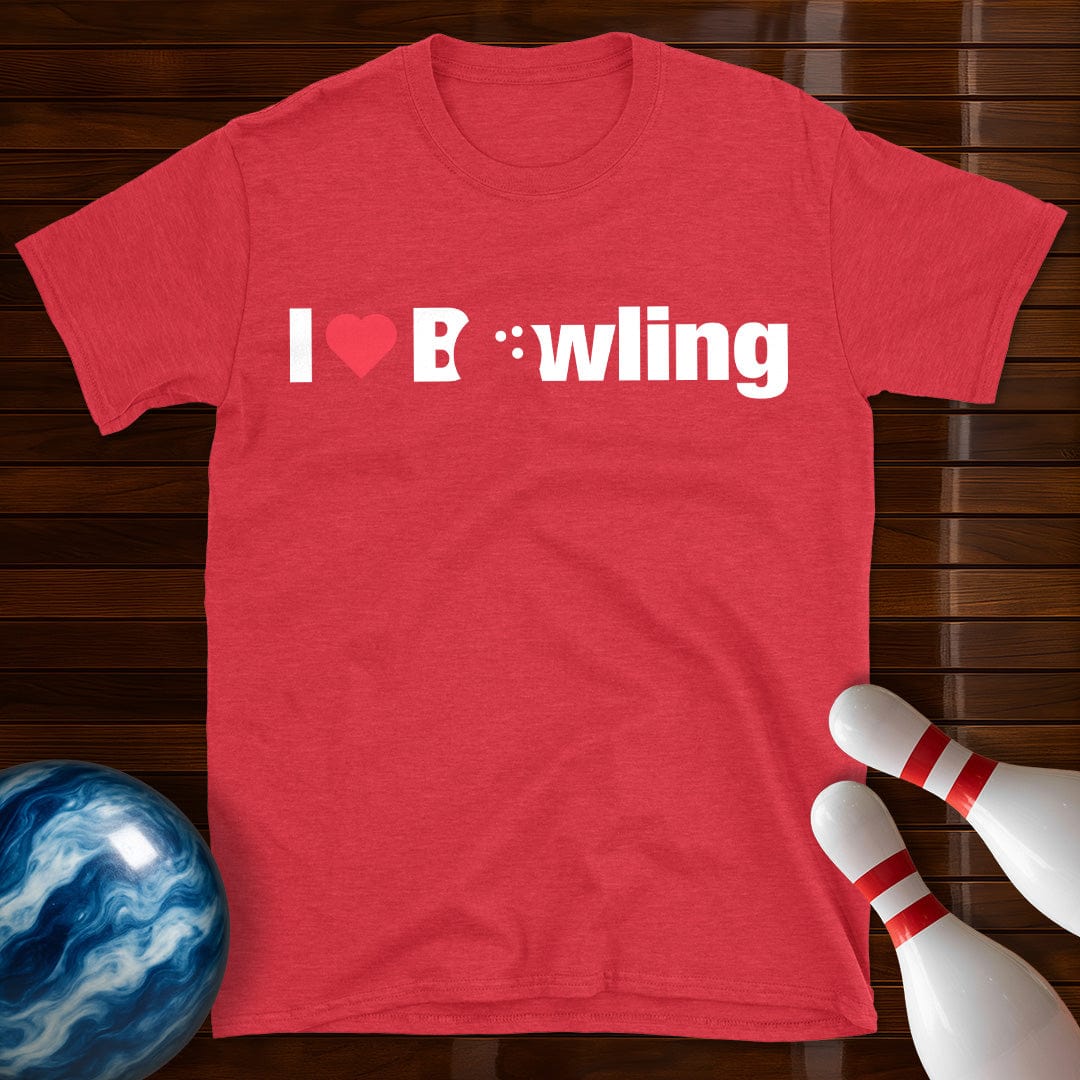 I Love Bowling T-Shirt