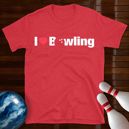 I Love Bowling T-Shirt