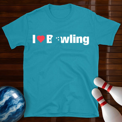 I Love Bowling T-Shirt