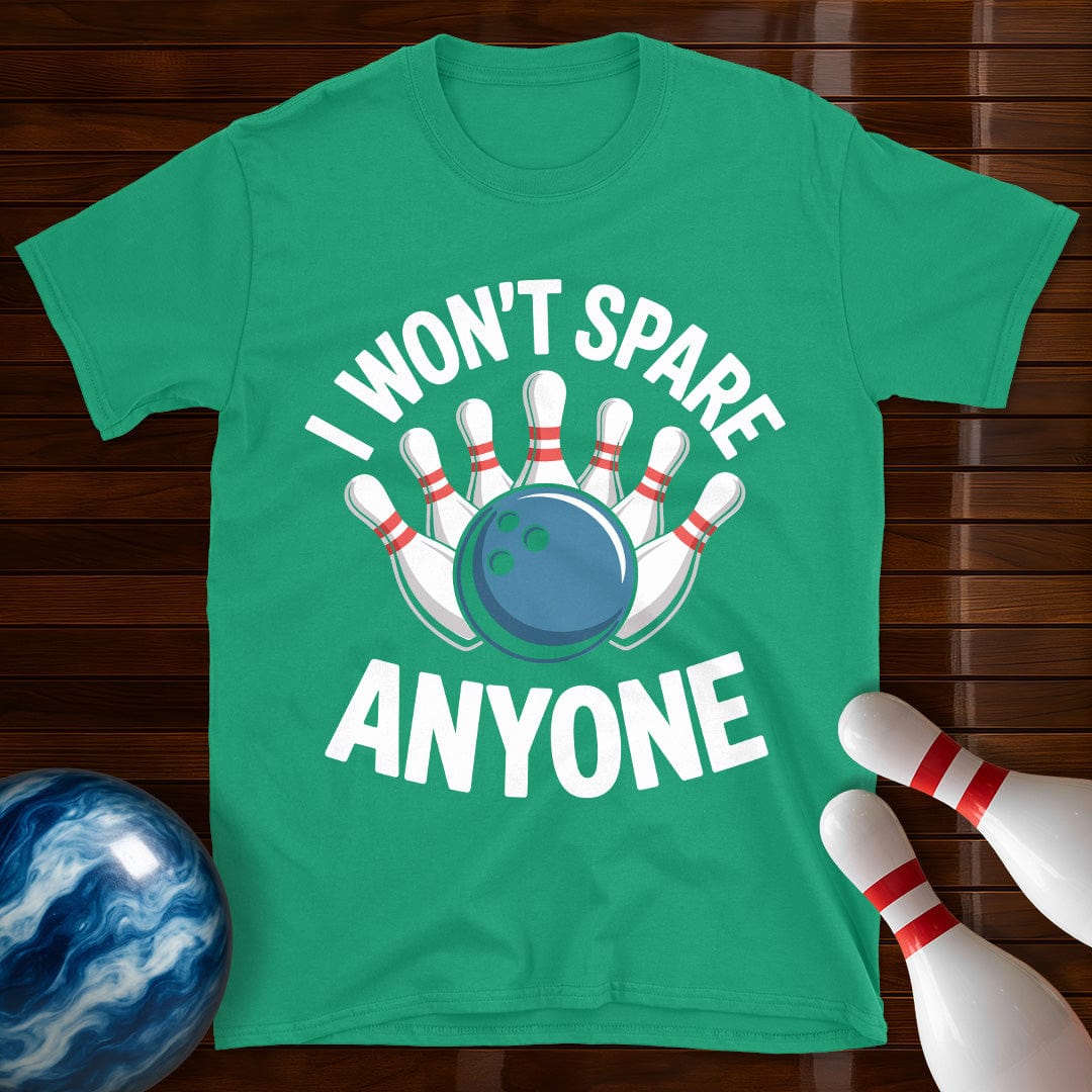 I Won't Spare Anyone Bowling Shirt