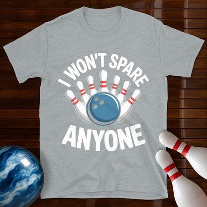 I Won't Spare Anyone Bowling Shirt