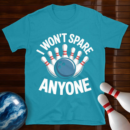 I Won't Spare Anyone Bowling Shirt