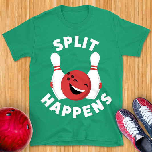 Split Happens Bowling T-Shirt