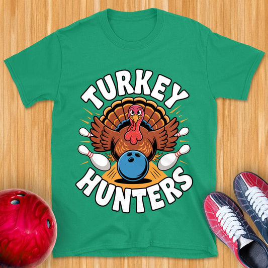 Turkey Hunters Bowling T-Shirt