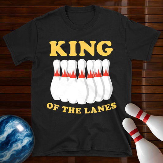 King Of The Lanes Bowling T-Shirt
