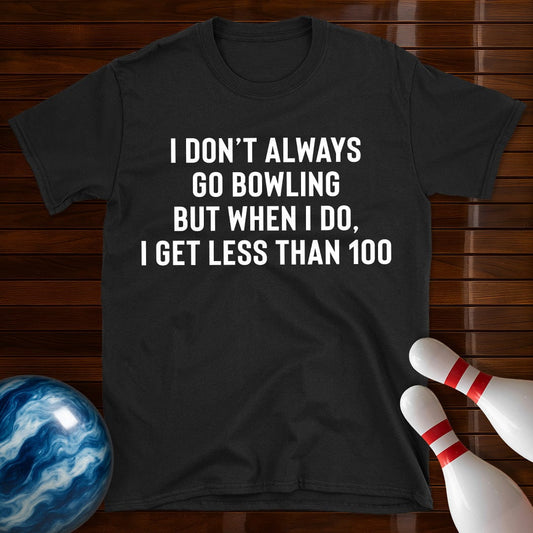 Less Than 100 Bowling T-Shirt