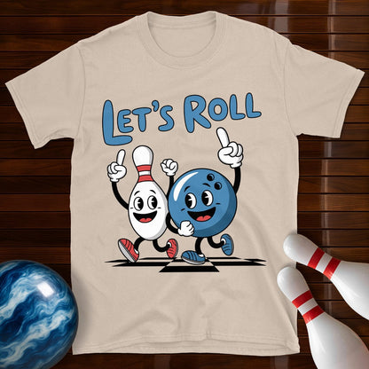 Let's Roll Retro T-Shirt