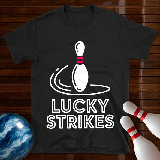 Lucky Strikes Bowling T-Shirt