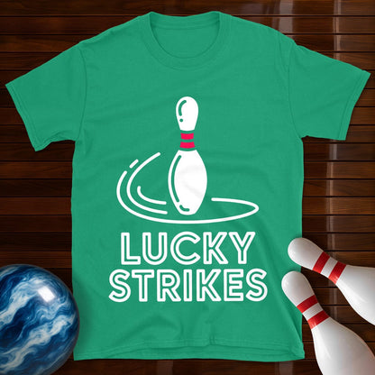 Lucky Strikes Bowling T-Shirt