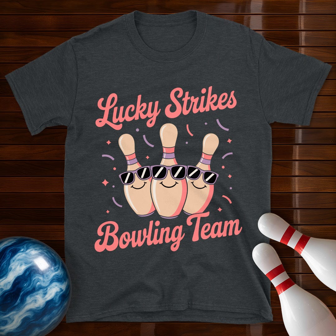 Lucky Strikes Women's Bowling T-Shirt