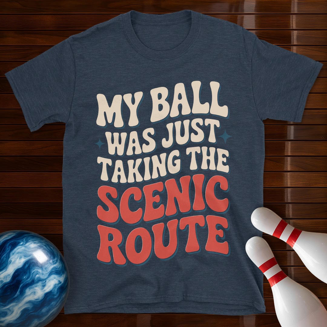 My Ball Was Just Taking The Scenic Route Retro Shirt