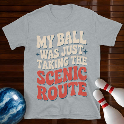 My Ball Was Just Taking The Scenic Route Retro Shirt
