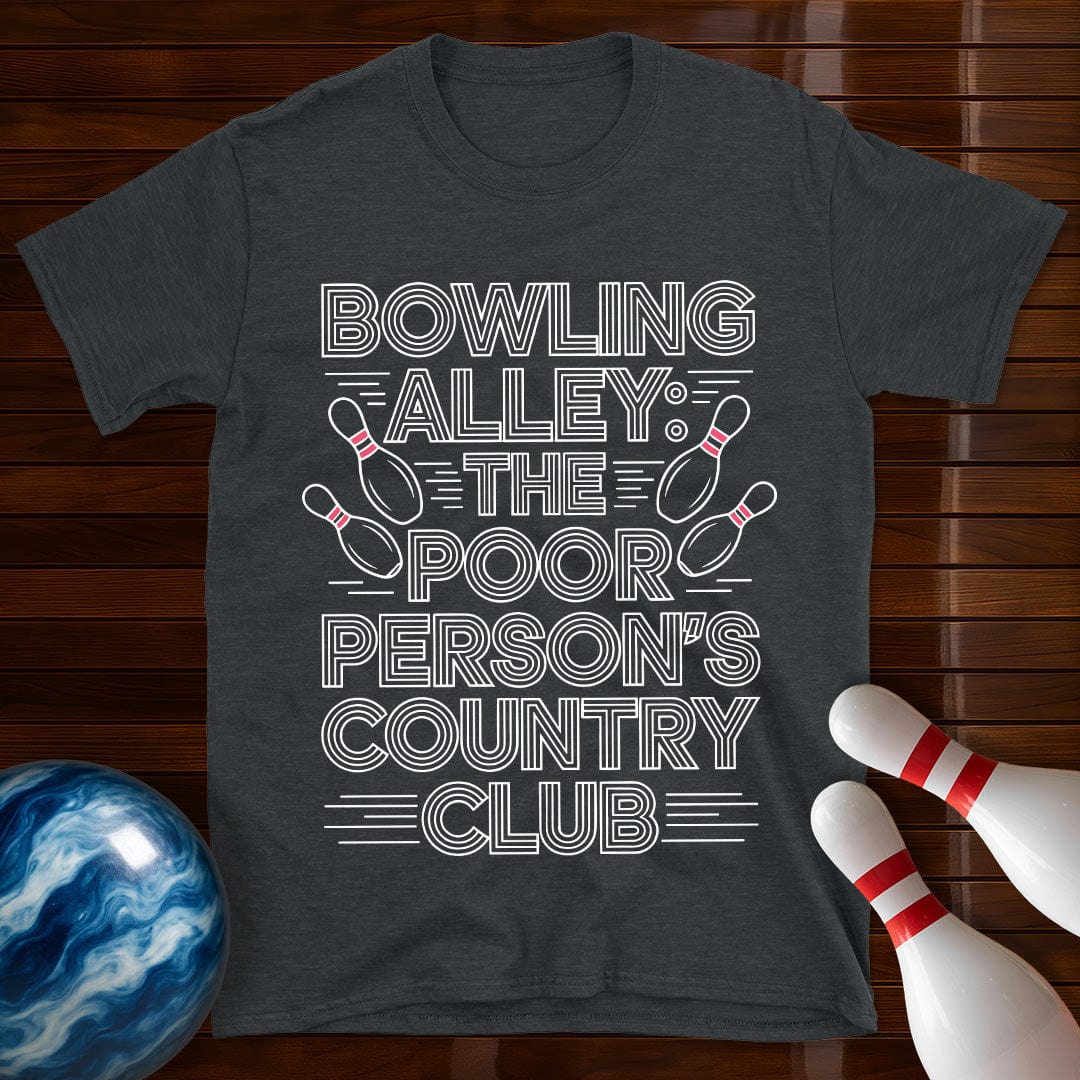 Poor Persons Country Club Bowling T-Shirt