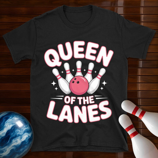 Queen Of The Lanes Bowling Shirt
