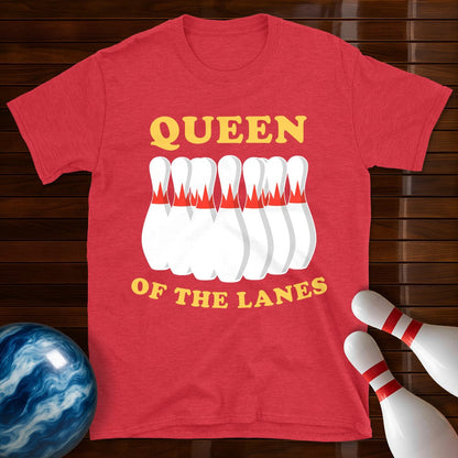 Queen Of The Lanes Bowling T-Shirt