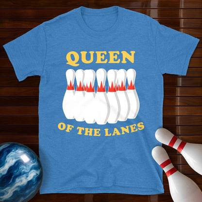 Queen Of The Lanes Bowling T-Shirt