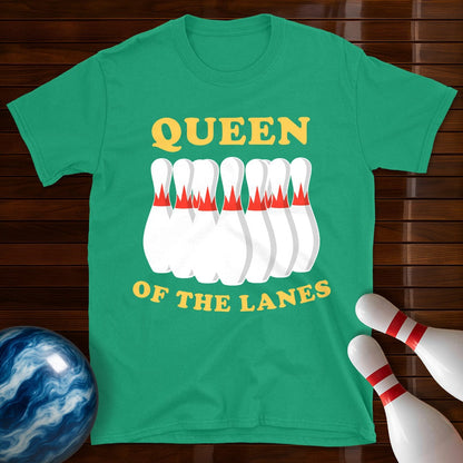 Queen Of The Lanes Bowling T-Shirt