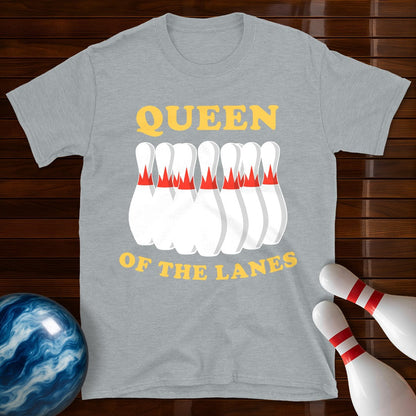 Queen Of The Lanes Bowling T-Shirt