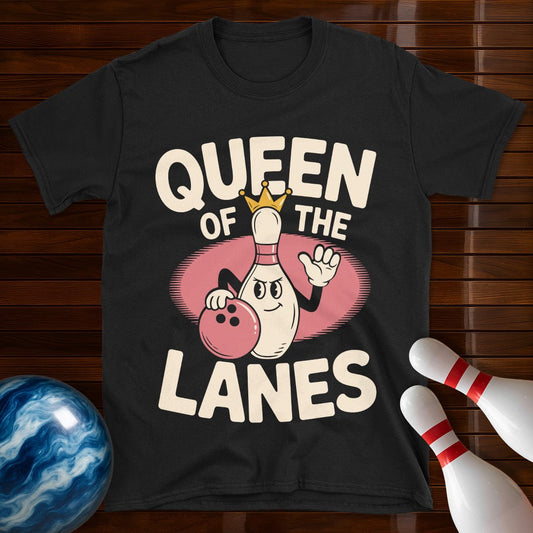 Queen Of The Lanes Retro Shirt